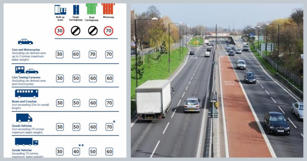 Dual Carriageway Speed Limit