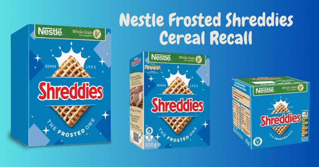 Nestle Frosted Shreddies Cereal Recall