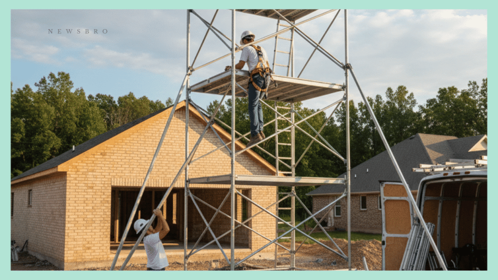 Renting a Scaffold Tower