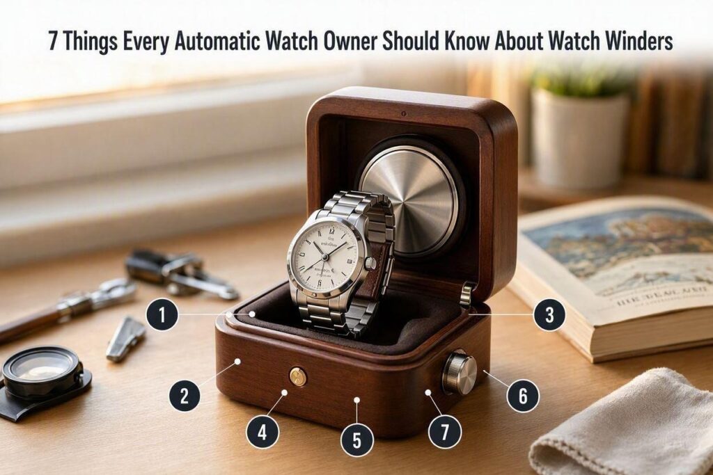 7 Things Every Automatic Watch Owner Should Know About Watch Winders 7 Things Every Automatic Watch Owner Should Know About Watch Winders